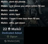 DONT DIE OR ELSE