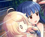 spooked Yukimi and Kozue