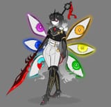 chara, black queen of souls