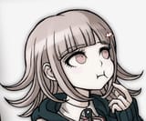 Chiaki looking at the post above