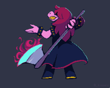 Susies flaming axe