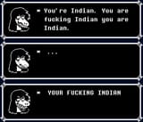 deltarune susie indian