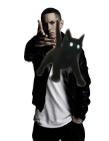 Eminem Throws a void creature at you