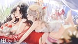 __manjuu_trieste_pompeo_magno_roma_and_alfredo_oriani_azur_lane_drawn_by_gogoco__4e278731cde734b7ef1ac4f462b020b3