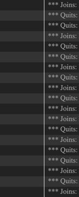 Average League IRC conversation