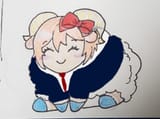 sheepyori in a suit