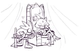 Princess Blaze and her knight silver
