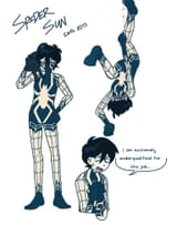 Spiderman who is afraid of Heights and Spiders