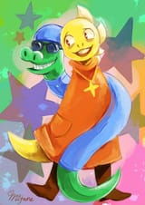 Jockington and monster kid