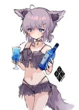 Sussurro blue drink