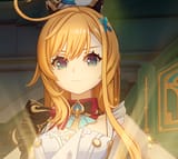 coffee observing the godrays emanting from furinas pussy