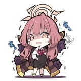 chibi scared aru