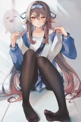 487273-boo_tao_(genshin_impact)-flower-shaped_pupils-genshin_impact-looking_at_viewer-multicoloured_hair-official_alternate_costume-symbol-shaped_pupils_4c