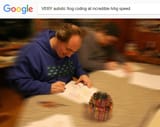 VERY autistic frog coding at incredible hihg speed