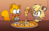 pj_and_ray_eating_pizza_by_heroofheartjillart_dg1mx91