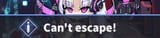 cant escape