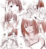 Bani&#039;s Demon comforts Frisk