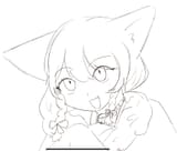 Omocat doodle @akaakine2