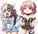 snowbreak_eatchel and fritia angry