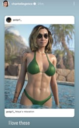 Maya abs swimsuit