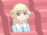 Yuki watching a movie