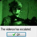 Violence has escalated night vision Garand Thumb