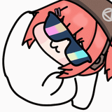 DorEi breakdances with her cool glasses