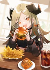 Ifrit grown burger @KuguiEMA