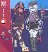 __ladydevimon_and_bastemon_digimon_drawn_by_onetrickdragon__sample-19cf2425ffd116ab65f1fb93dd5be537