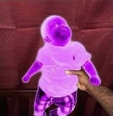 Purple baby