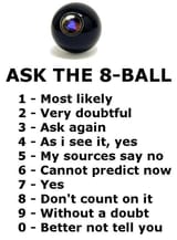 Ask the 8-ball