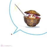 __sukuna_shinmyoumaru_touhou_drawn_by_green_tea_reimu__c8f4593c3cabe907b5f9eaf636c793a7