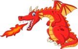 cartoon-dragon-spitting-fire-vector