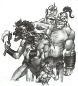 Old Horde races by Chris Metzen