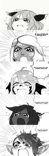 amgry fanta addict noises