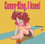 Sayaka kneel
