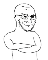 smug crossed arms