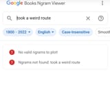 weird route vs weird turn