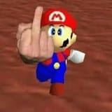 Mario Middle Finger