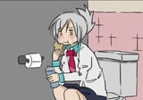 riven toilet