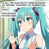 hatsune miku weird question energy economy confused electricity