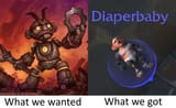 What we wanted vs what we got
