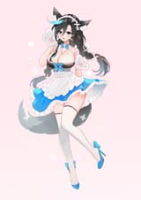 cute neko flan