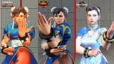 Street Fighter 6 - All Character Models Comparison - SF4 vs SF5 vs SF6 1-39 screenshot
