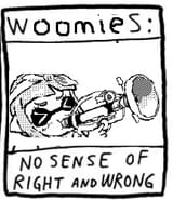 No sense of right or wrong