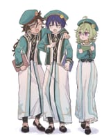 scaramouche_wanderer_collei_and_sethos_genshin_impact_drawn_by_himeko_nico6v6pachi__fef1dbacaa25e95f620895a702f2f2b5