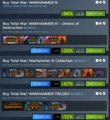 Warhammer 3 Steam Sale