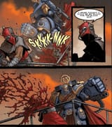 khorne eating faces