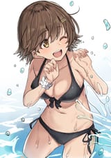 __honda_mio_idolmaster_and_1_more_drawn_by_cure_slum__79ec038c50fff154f59065b7c8c9cf89