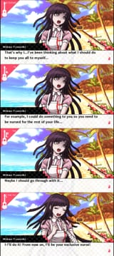 yandere Mikan Island Mode bad ending